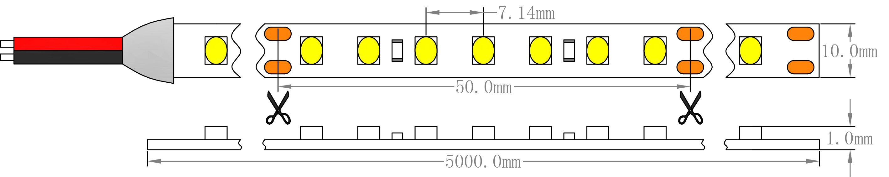 SMD2835 140LEDs 19.2W LED 지구 빛 차원