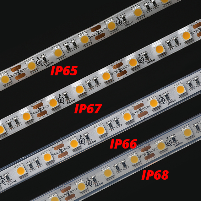 IP68 정전류 따뜻한 흰색 Led 스트립 빛